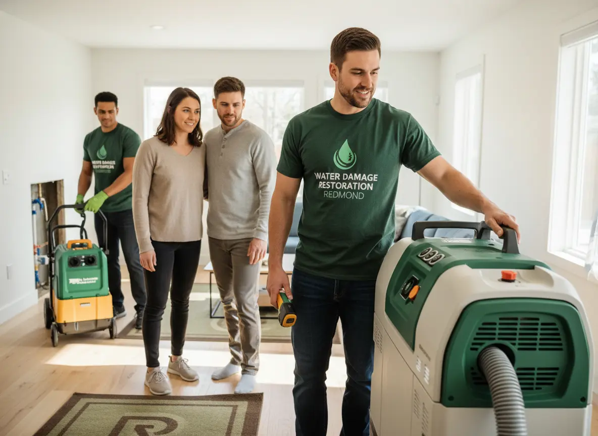 Flood Damage Cleanup in Redmond, WA